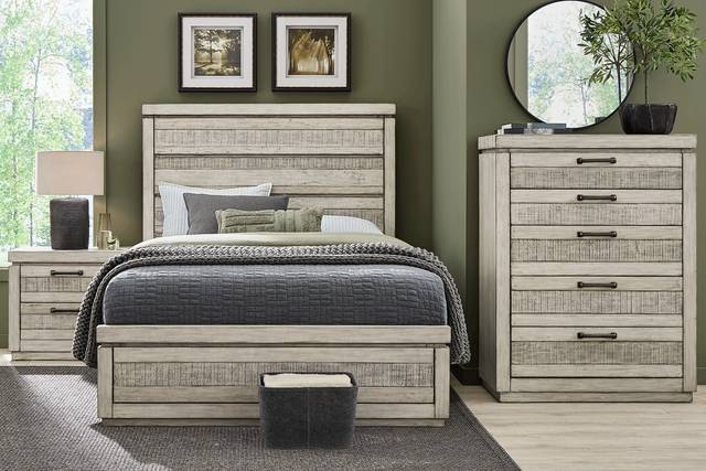 Westover Hills Gray 5 Pc Queen Panel Bedroom - Thumbnail - Image 1
