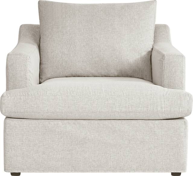 Soho Loft Beige Slipcover Chair - Thumbnail - Image 2