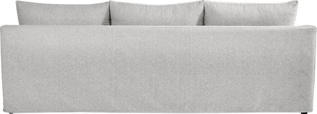 Soho Loft Gray Slipcover Chaise Sofa - Thumbnail - Image 3
