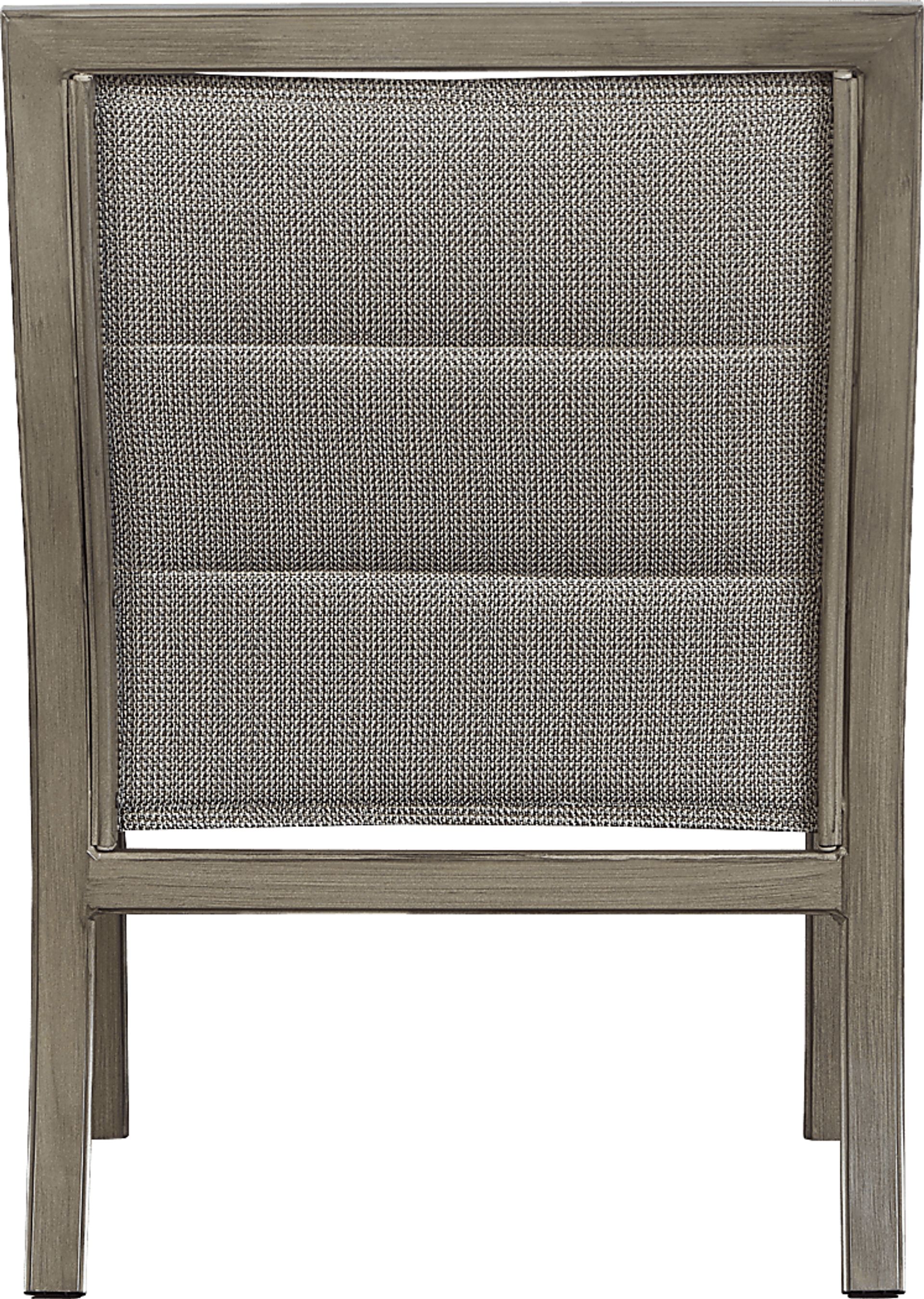 Cindy Crawford Home St. Lucia Champagne Outdoor Arm Chair - Image 3