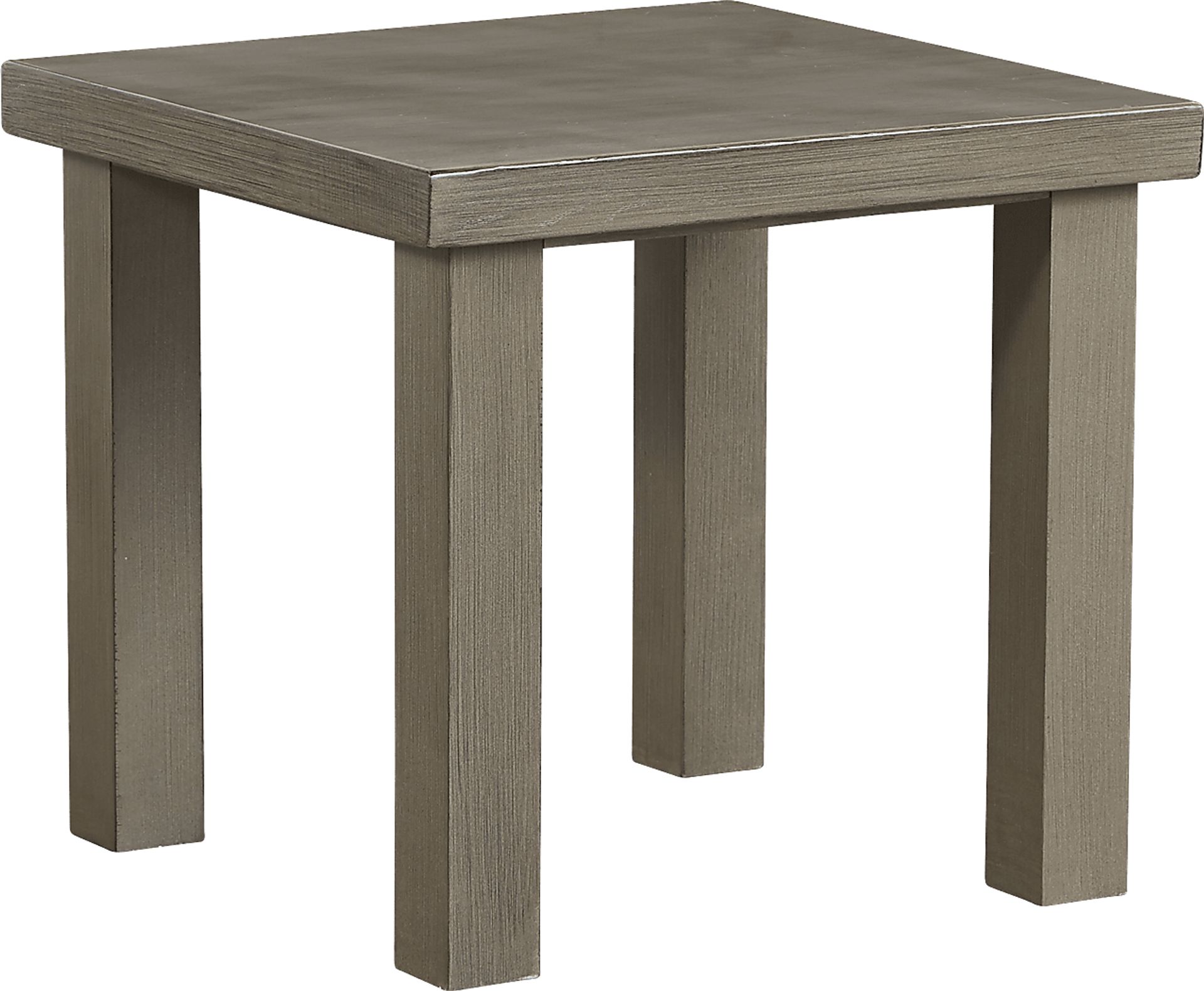 Cindy Crawford Home St. Lucia Champagne Outdoor End Table - Image 1