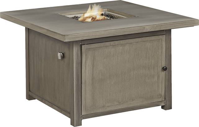 Cindy Crawford Home St. Lucia Champagne Outdoor Fire Pit - Thumbnail - Image 2