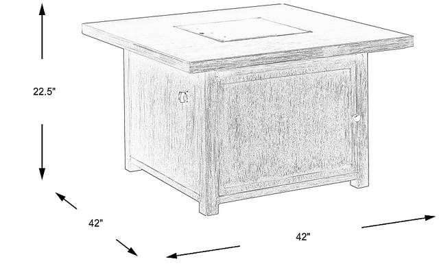 Dimension Image. Please refer to the Dimension Tab on this page for dimension details.