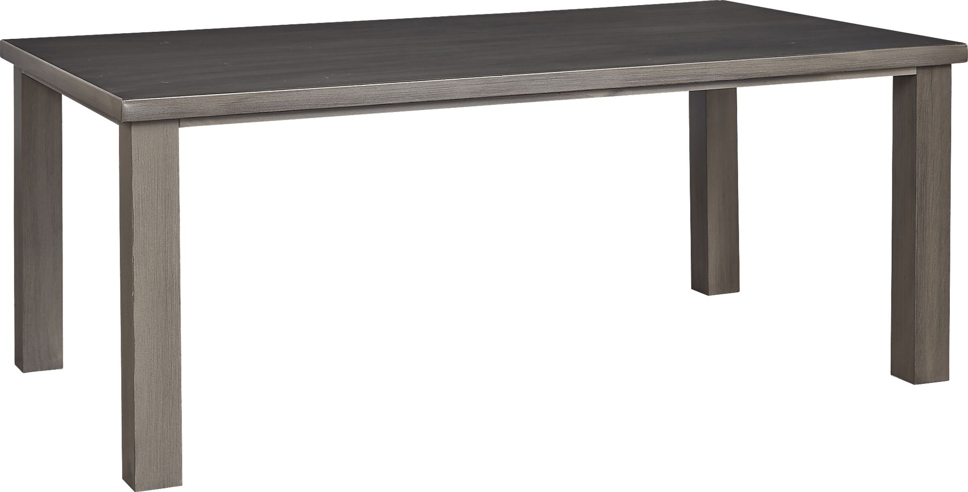 Cindy Crawford Home St. Lucia Champagne Rectangle Outdoor Dining Table - Image 1