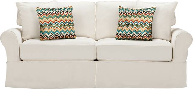 Cindy Crawford Home Sunny Isles Natural Sofa - Thumbnail - Image 1