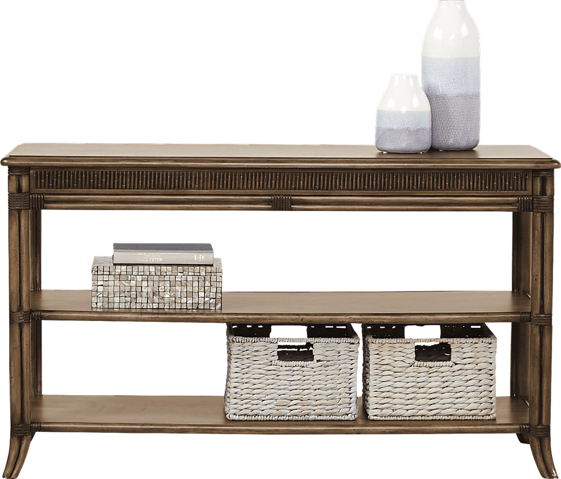 Cindy Crawford Home Sunset Shores Brown Sofa Table - Image 2
