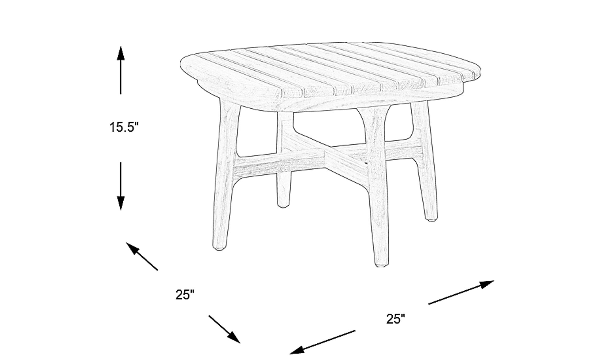 Dimension Image. Please refer to the Dimension Tab on this page for dimension details.