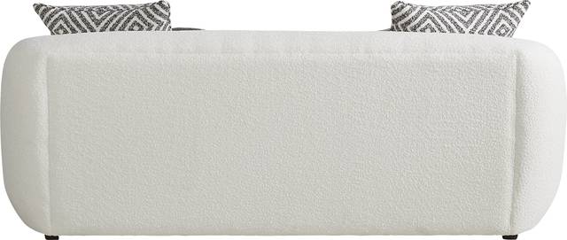 The Swerve White Apartment Sofa - Thumbnail - Image 2