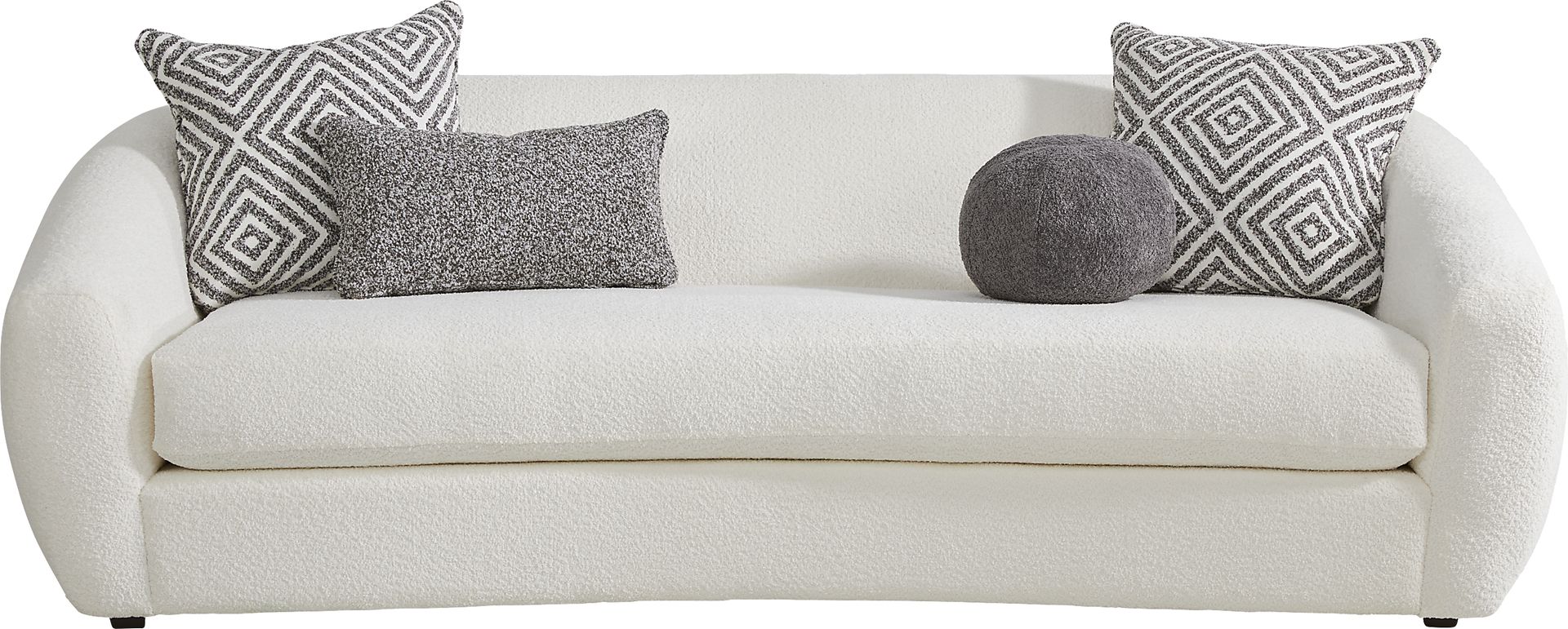 The Swerve White Sofa - Image 1