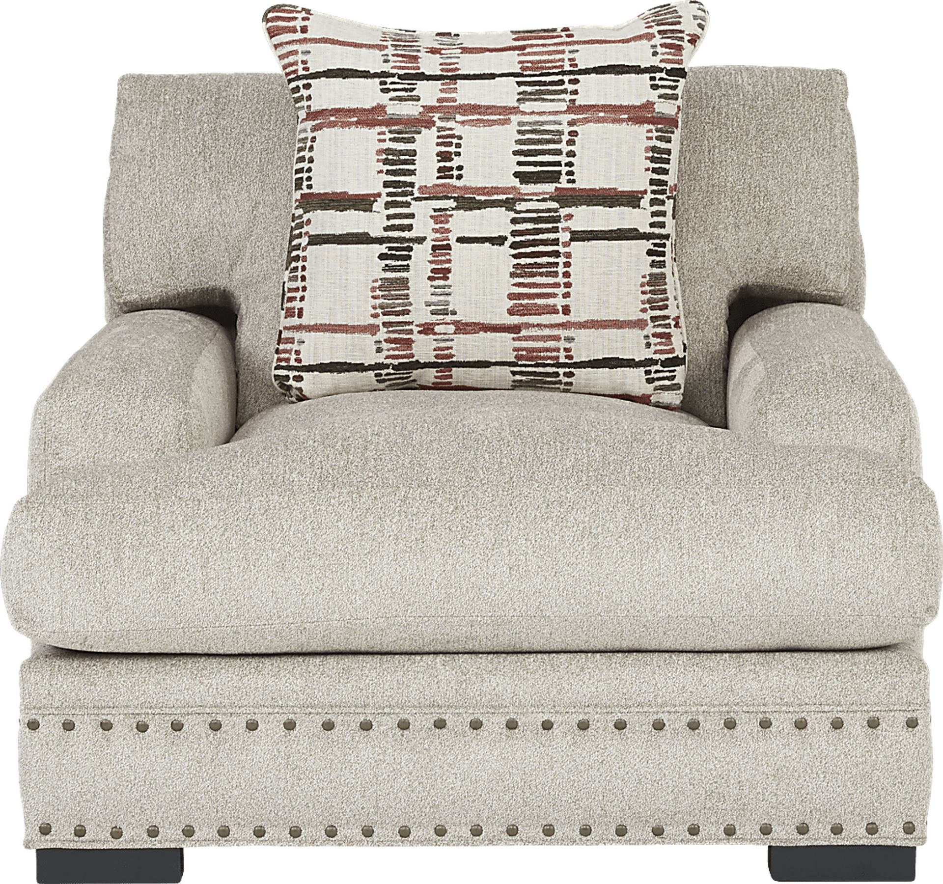 Cindy Crawford Home Tribeca Loft Beige Chair - Image 2