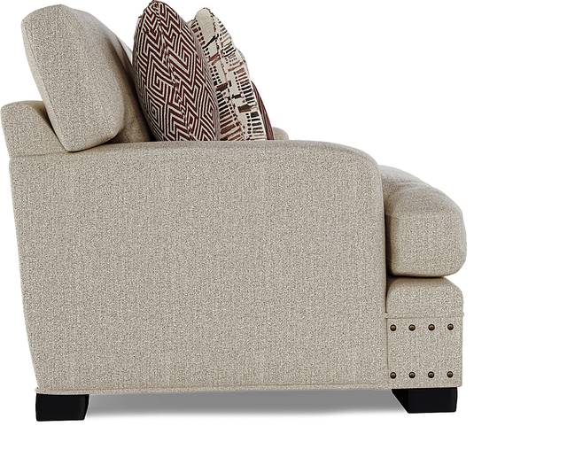 Cindy Crawford Home Tribeca Loft Beige Sofa - Thumbnail - Image 3