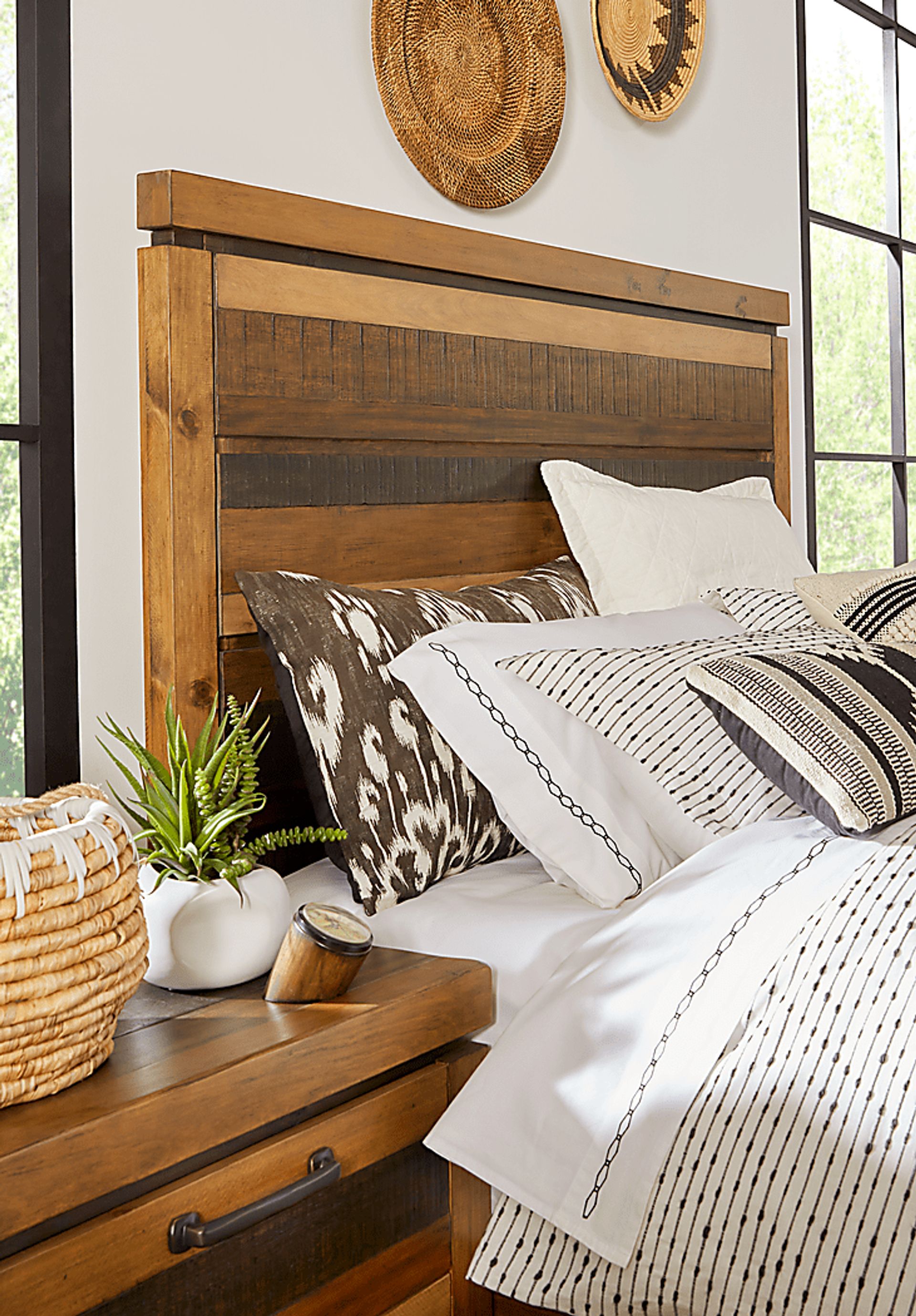 Cindy Crawford Westover Hills 5 Pc Brown Dark Wood King Cindy Crawford Westover Hills 5 Pc Brown Dark Wood King