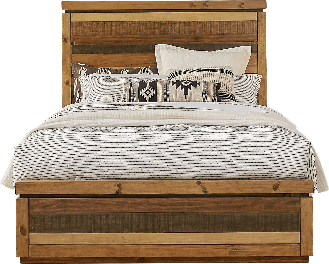 3 pc queen panel bed