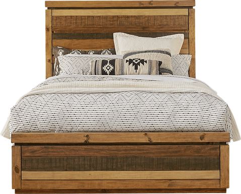 Westover Hills Brown 3 Pc Queen Panel Bed