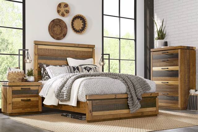Westover Hills Brown 5 Pc Queen Panel Bedroom - Thumbnail - Image 1