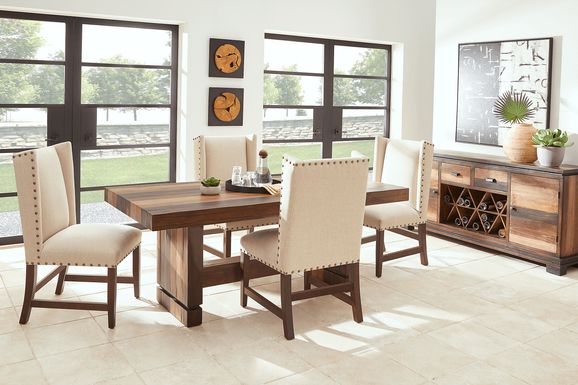 Cindy Crawford Home Westover Hills Brown 5 Pc Rectangle Dining Room