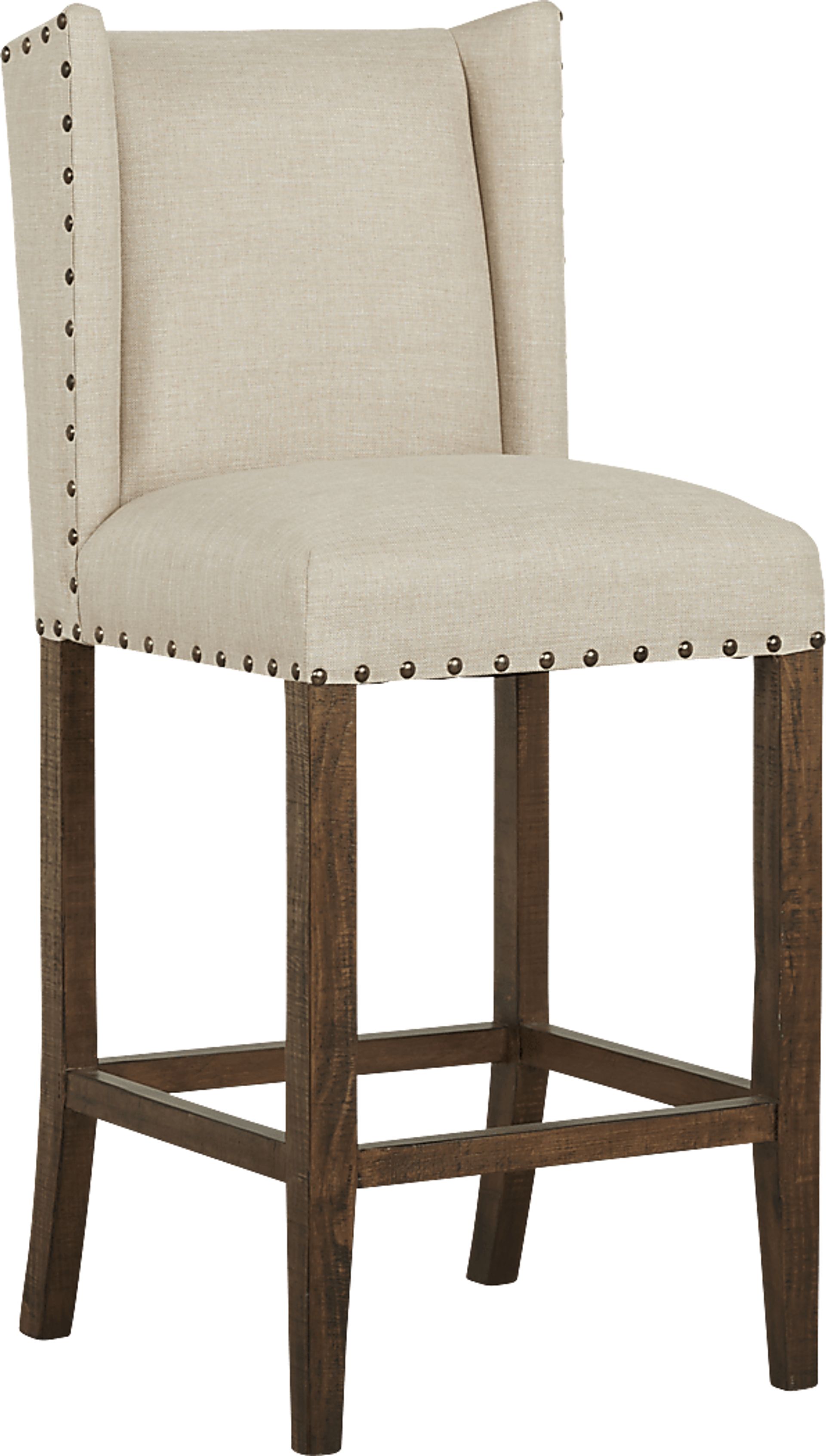 Cindy Crawford Home Westover Hills Brown Barstool - Image 1