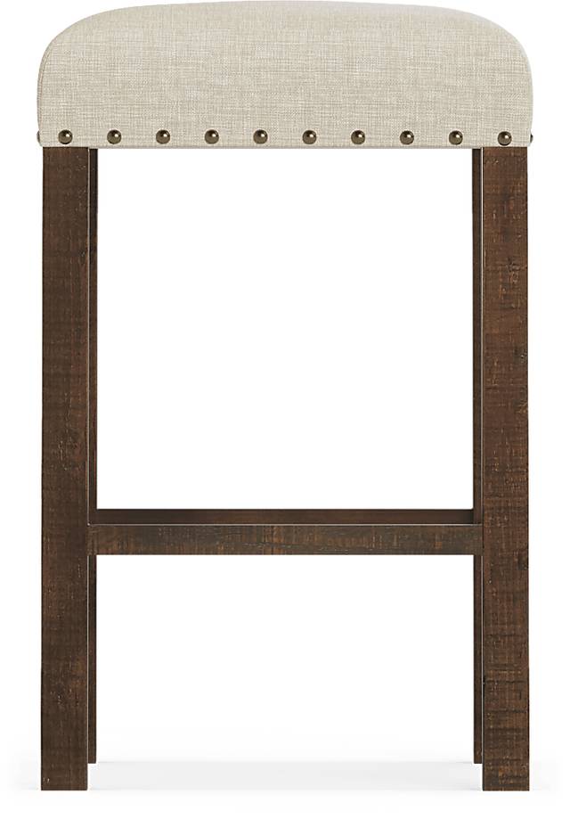 Westover Hills Brown Bar Height Stool - Thumbnail - Image 3