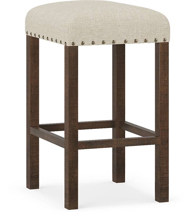 Westover Hills Brown Bar Height Stool - Thumbnail - Image 1