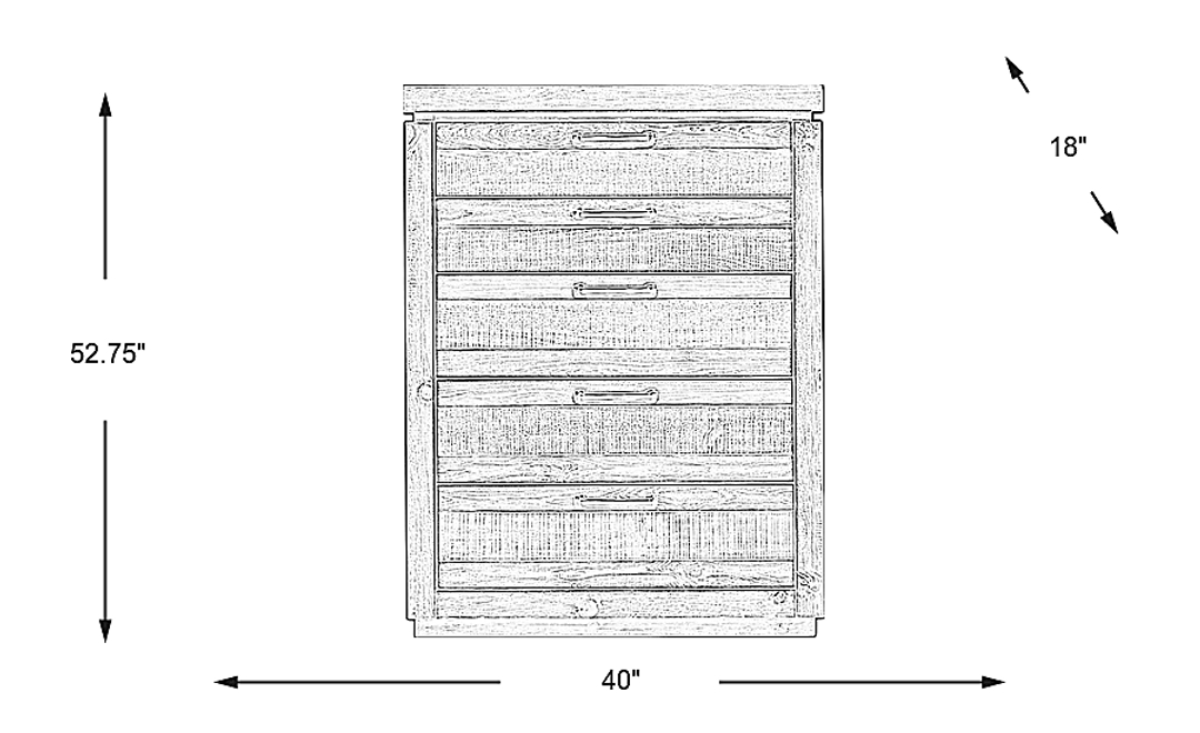 Westover Hills Brown Chest