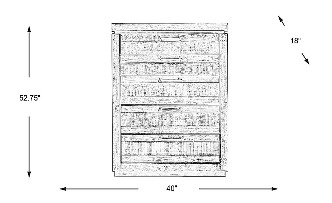 Westover Hills Brown Chest