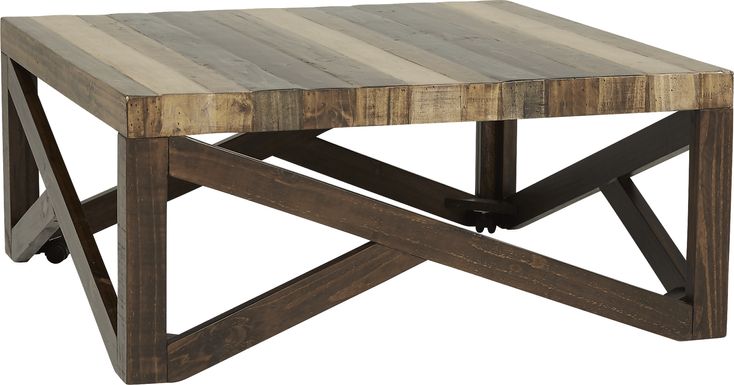 Cindy Crawford Home Westover Hills Brown Cocktail Table