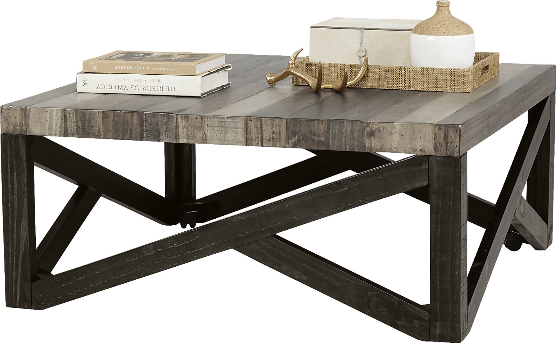 Cindy Crawford Home Westover Hills Gray Cocktail Table - Image 2