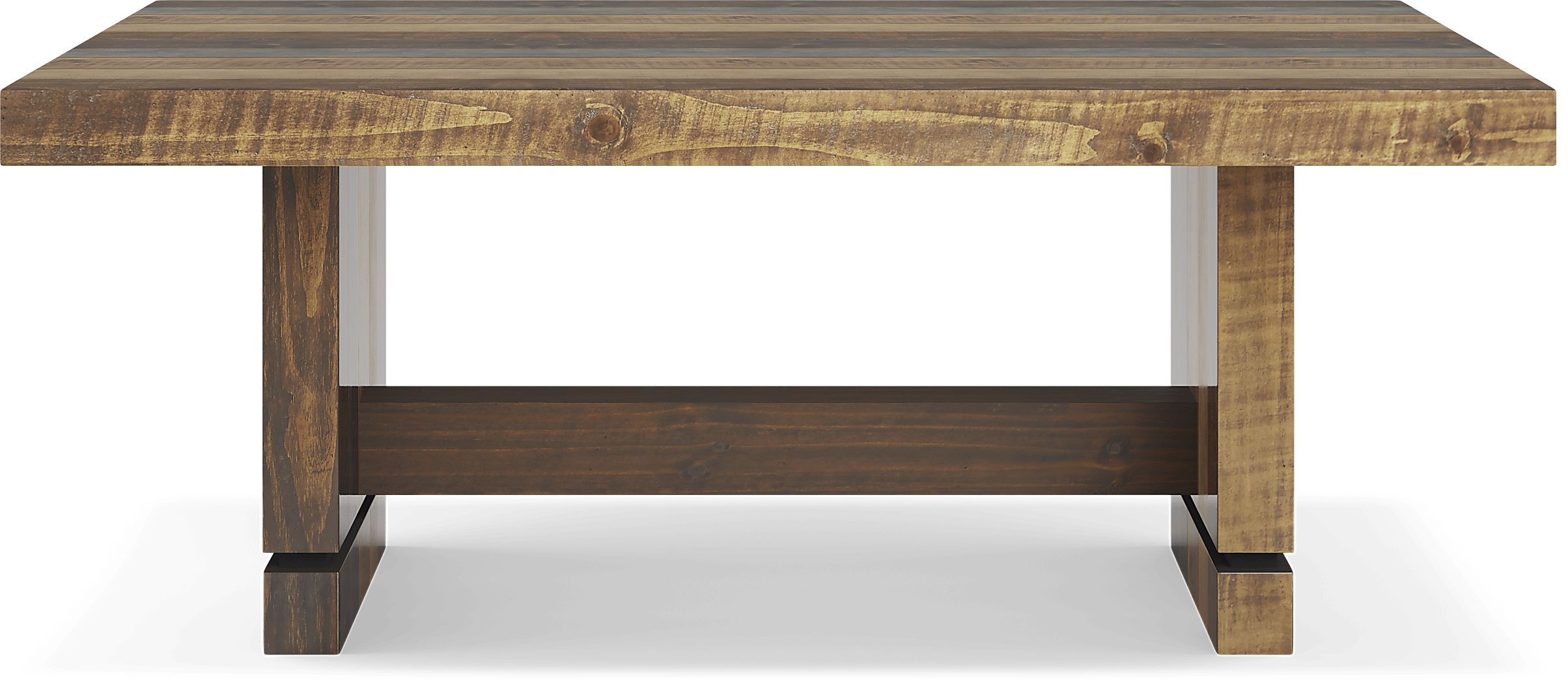 Cindy Crawford Westover Hills Brown Dark Wood Rectangle Dining