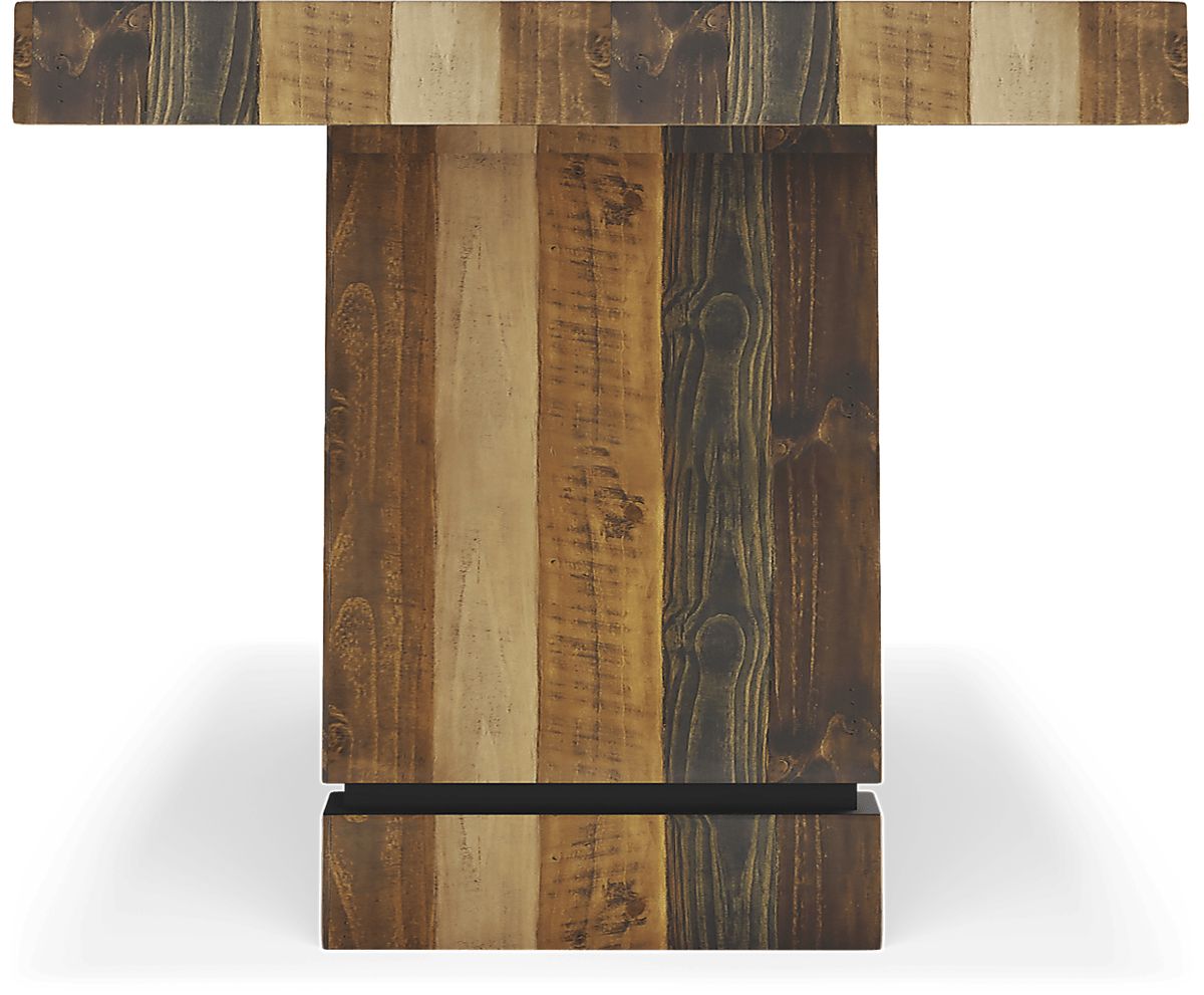 Cindy Crawford Westover Hills Brown Dark Wood Rectangle Dining