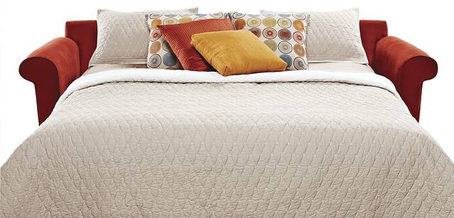 Cindy Crawford Home Brookville Copper Sleeper Sectional - Thumbnail - Image 2