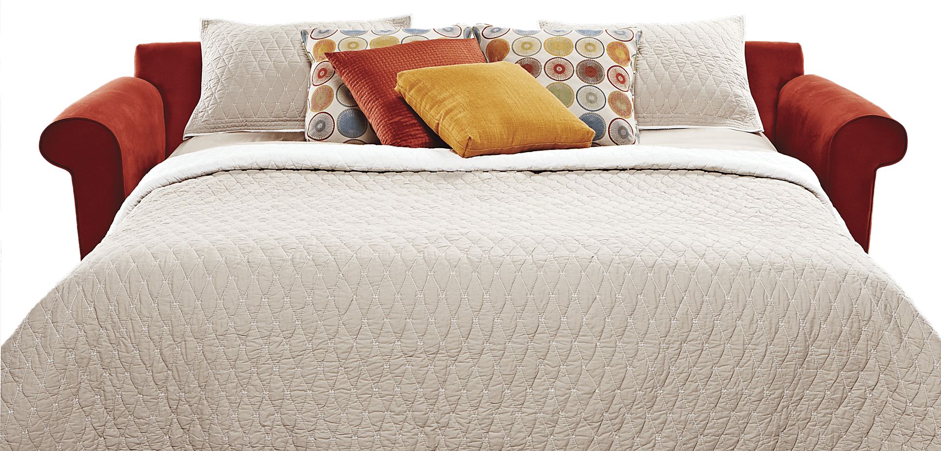 Cindy Crawford Home Brookville Copper Sleeper Sectional - Image 2
