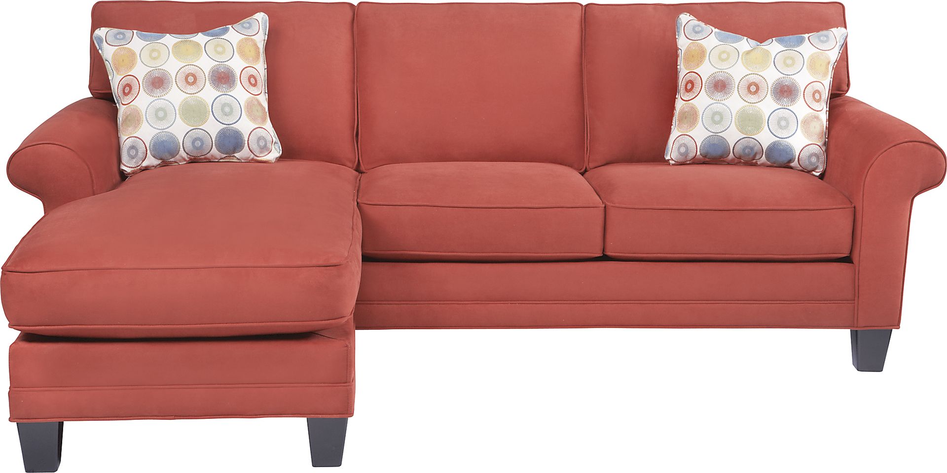 Cindy Crawford Home Brookville Copper Sleeper Sectional - Image 1