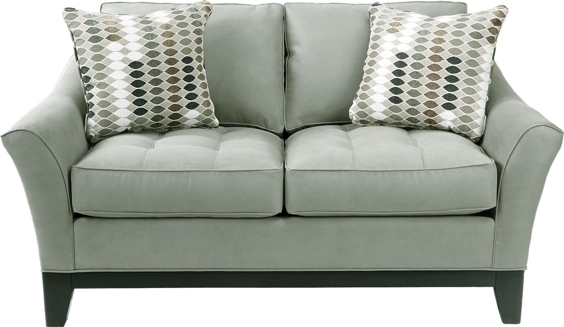 Cindy Crawford Home Newport Cove Olive Loveseat - Image 1
