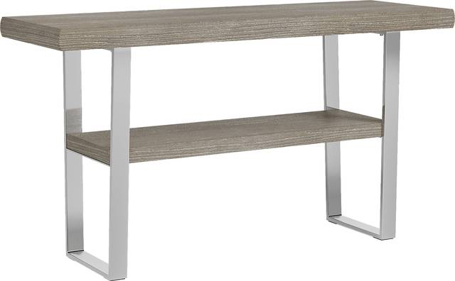 Cindy Crawford San Francisco Gray Sofa Table - Thumbnail - Image 1