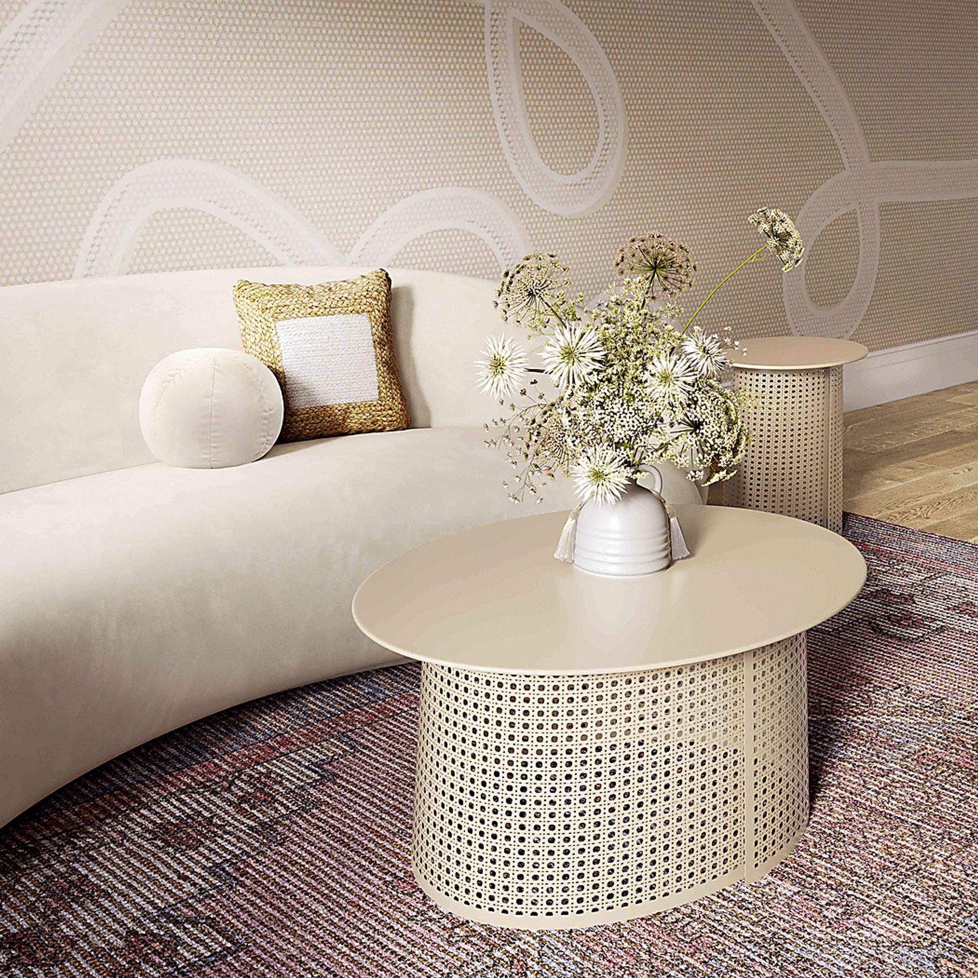 Cineraria Cream Coffee Table - Image 3