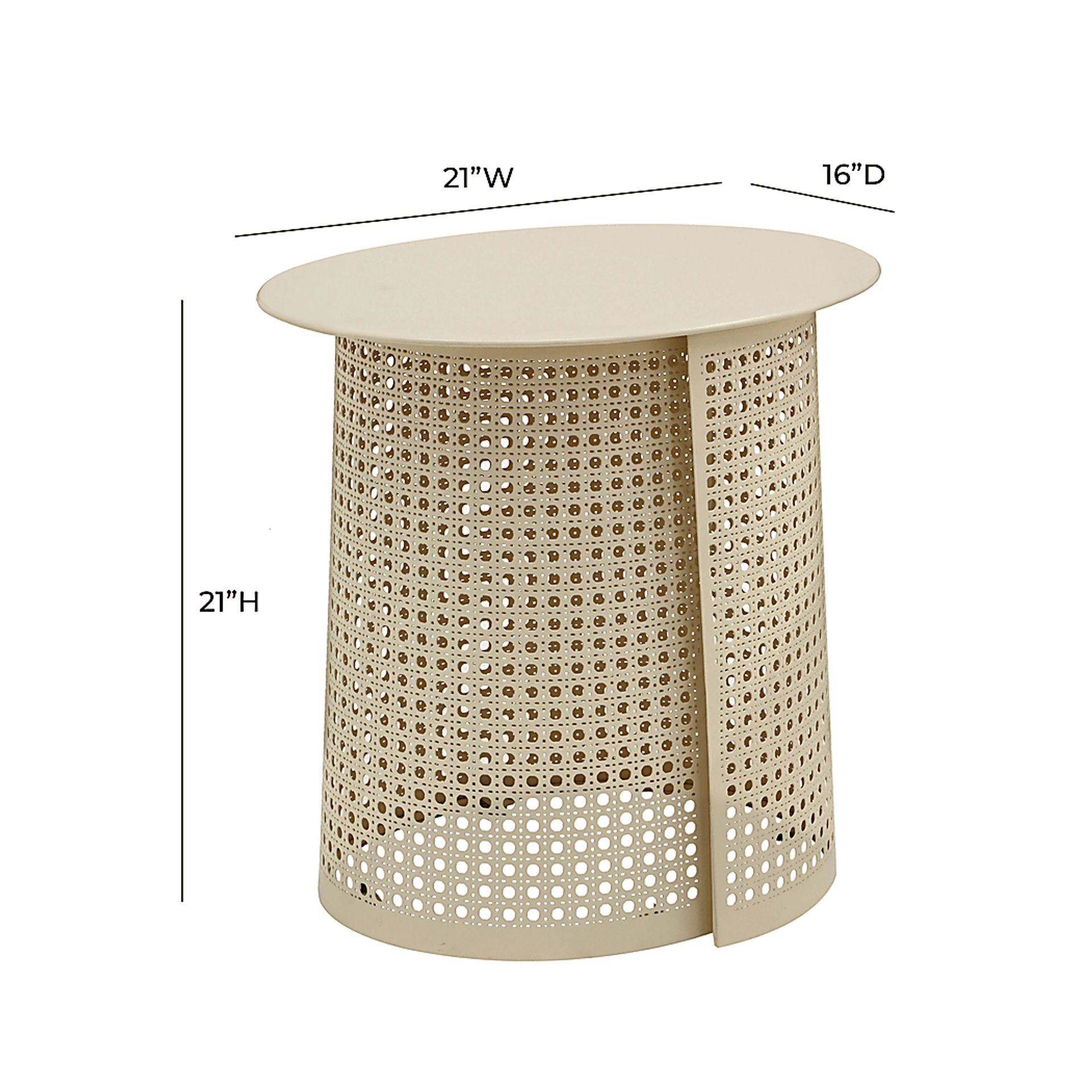 Cineraria Cream End Table - Image 10