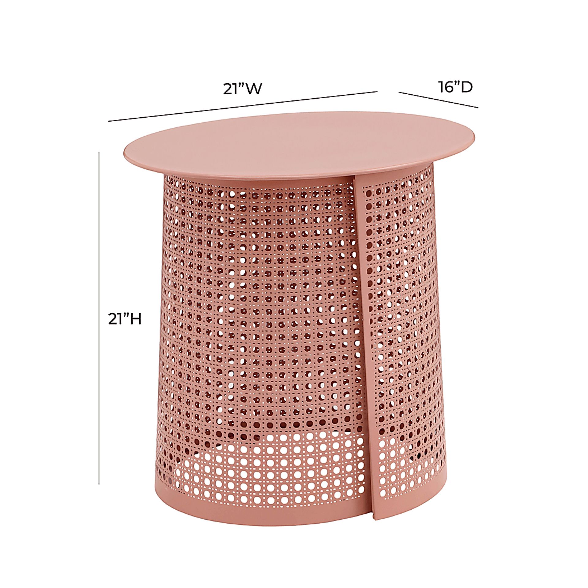Cineraria Pink End Table - Image 10