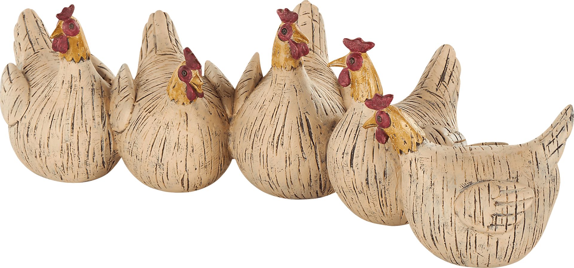 Cinmo Beige Sculpture, Set of 5 - Image 6