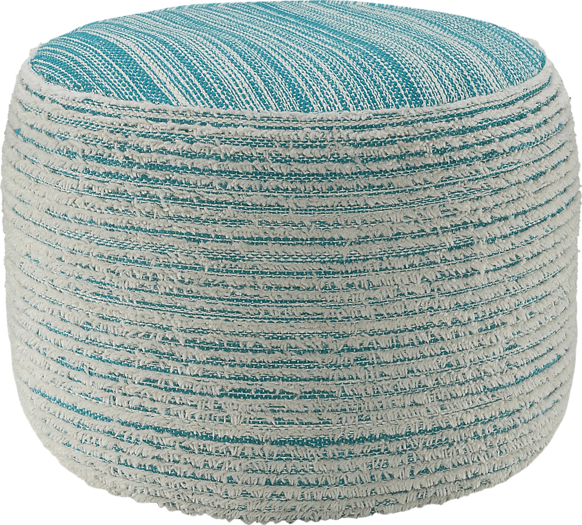 Cinnac Blue Pouf - Image 3