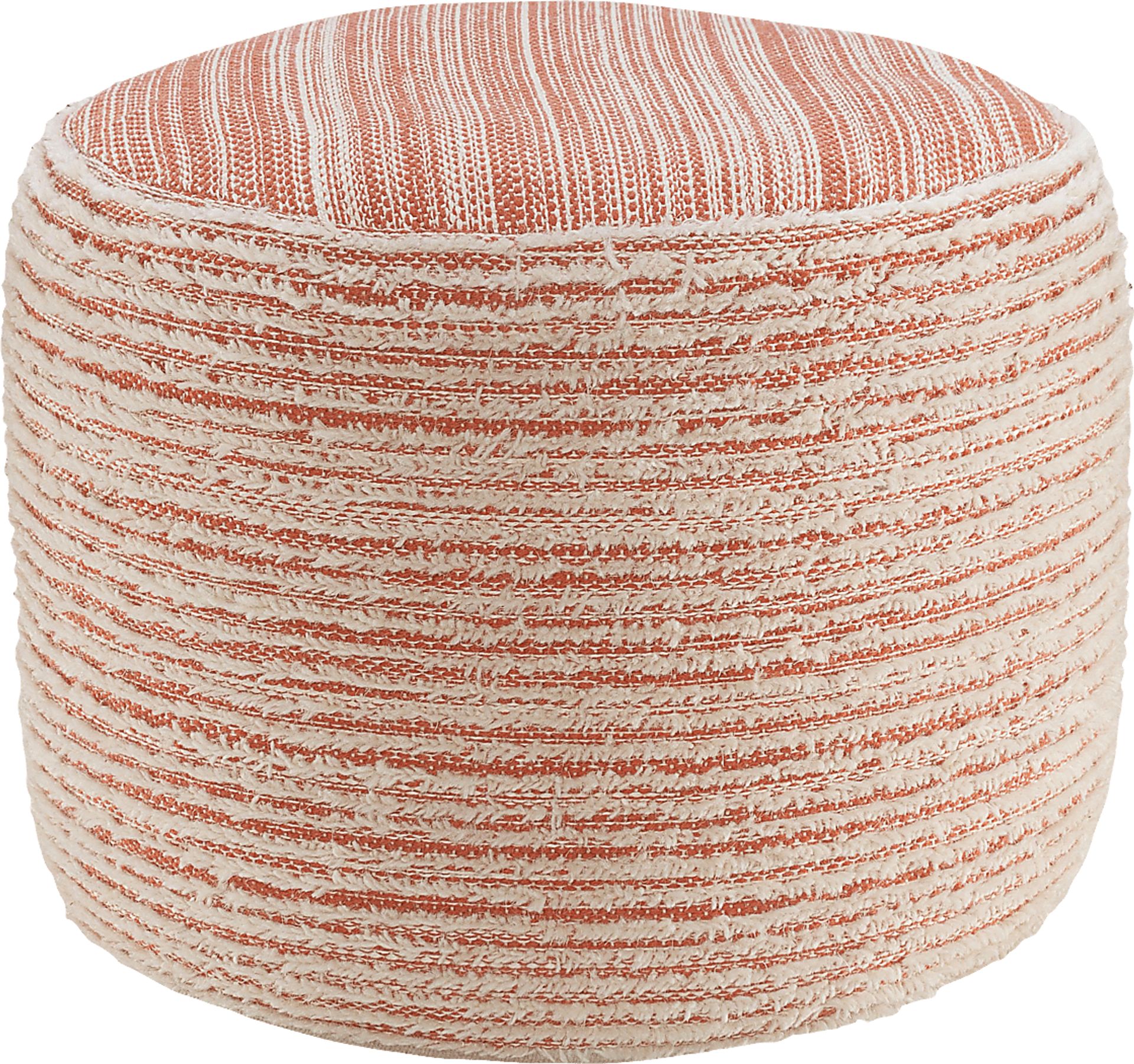 Cinnac Red Pouf - Image 1