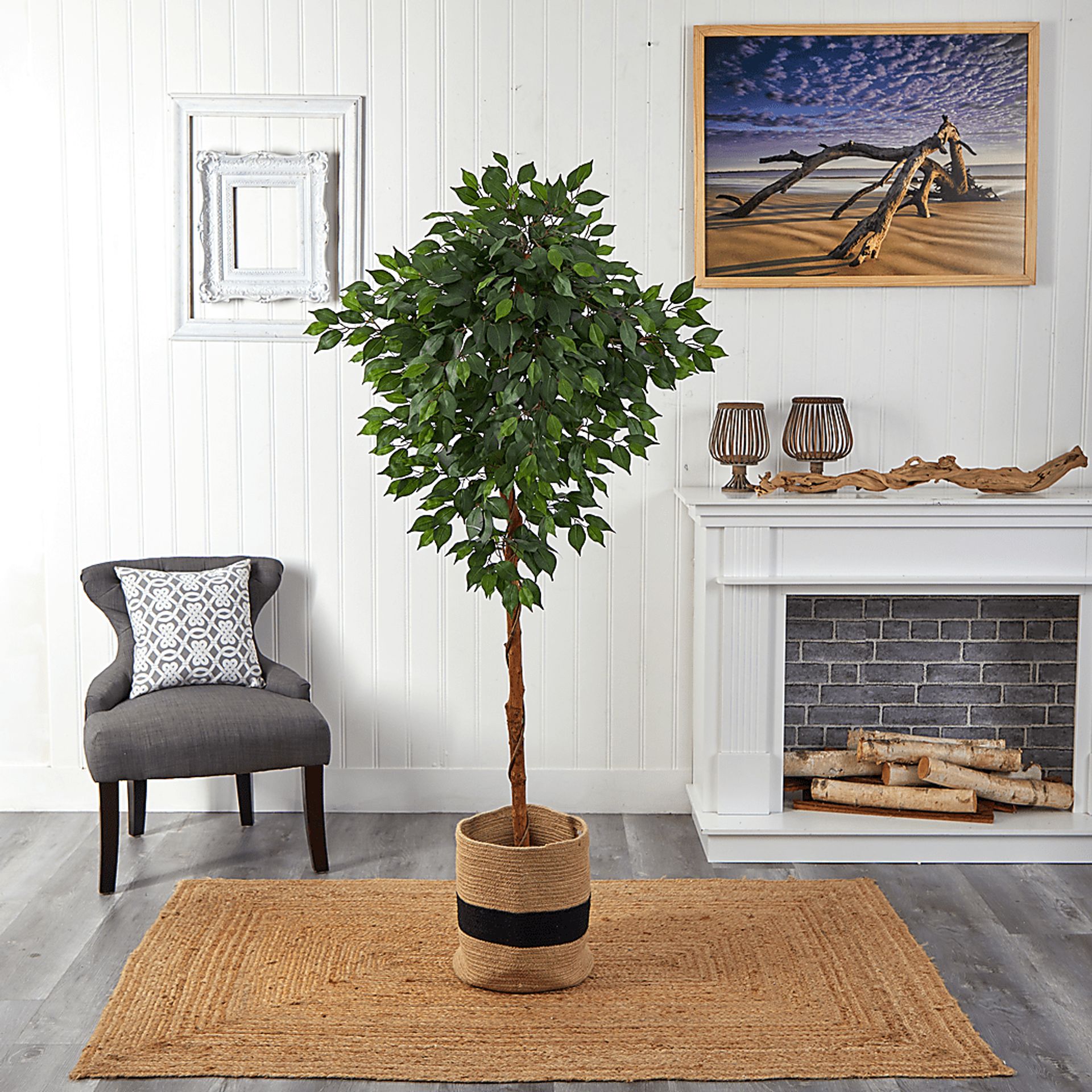Cipriano Green Tree with Basket - Image 2