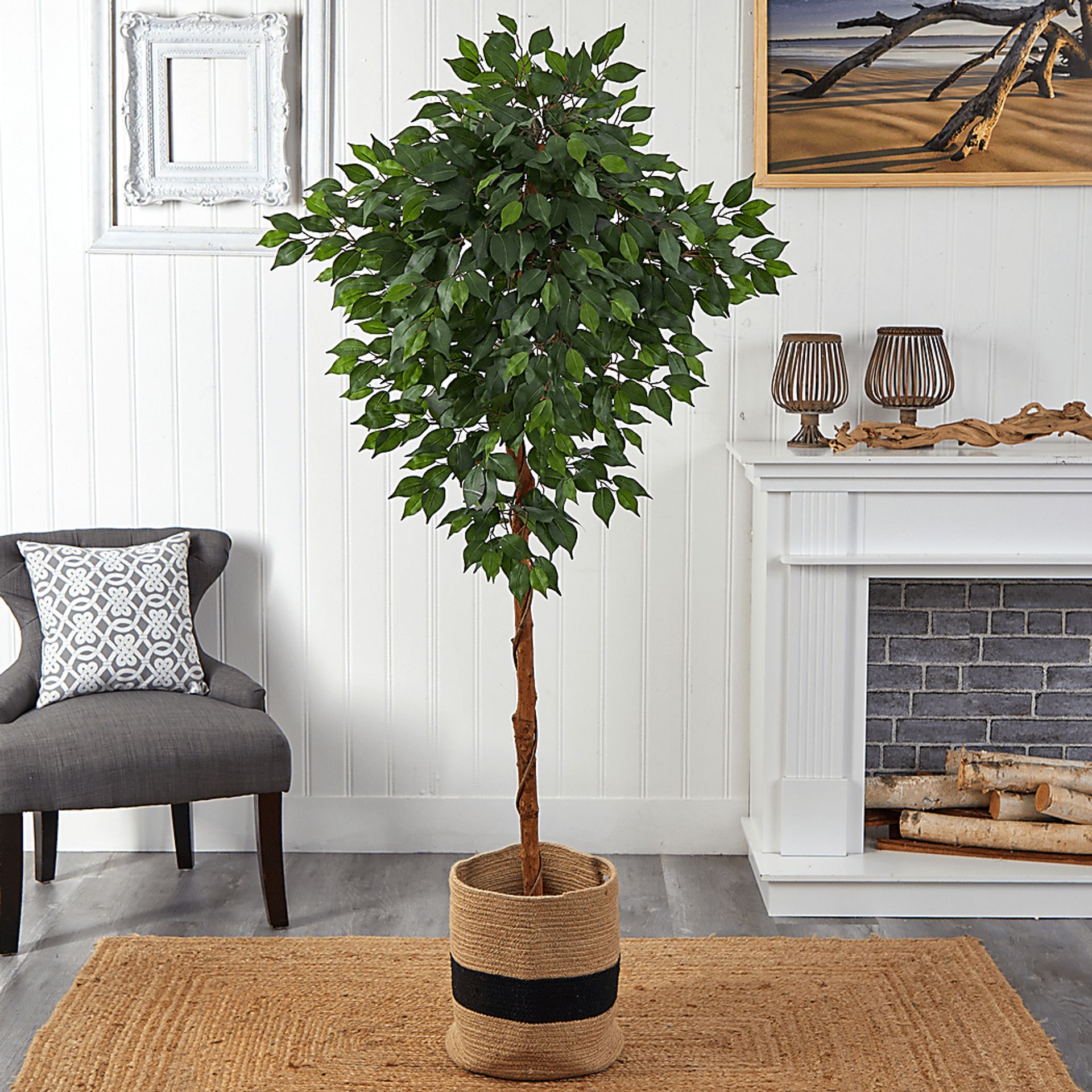 Cipriano Green Tree with Basket - Image 3