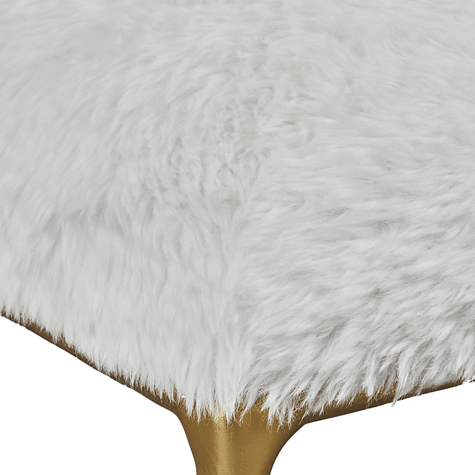 Ciree White Bench - Image 3