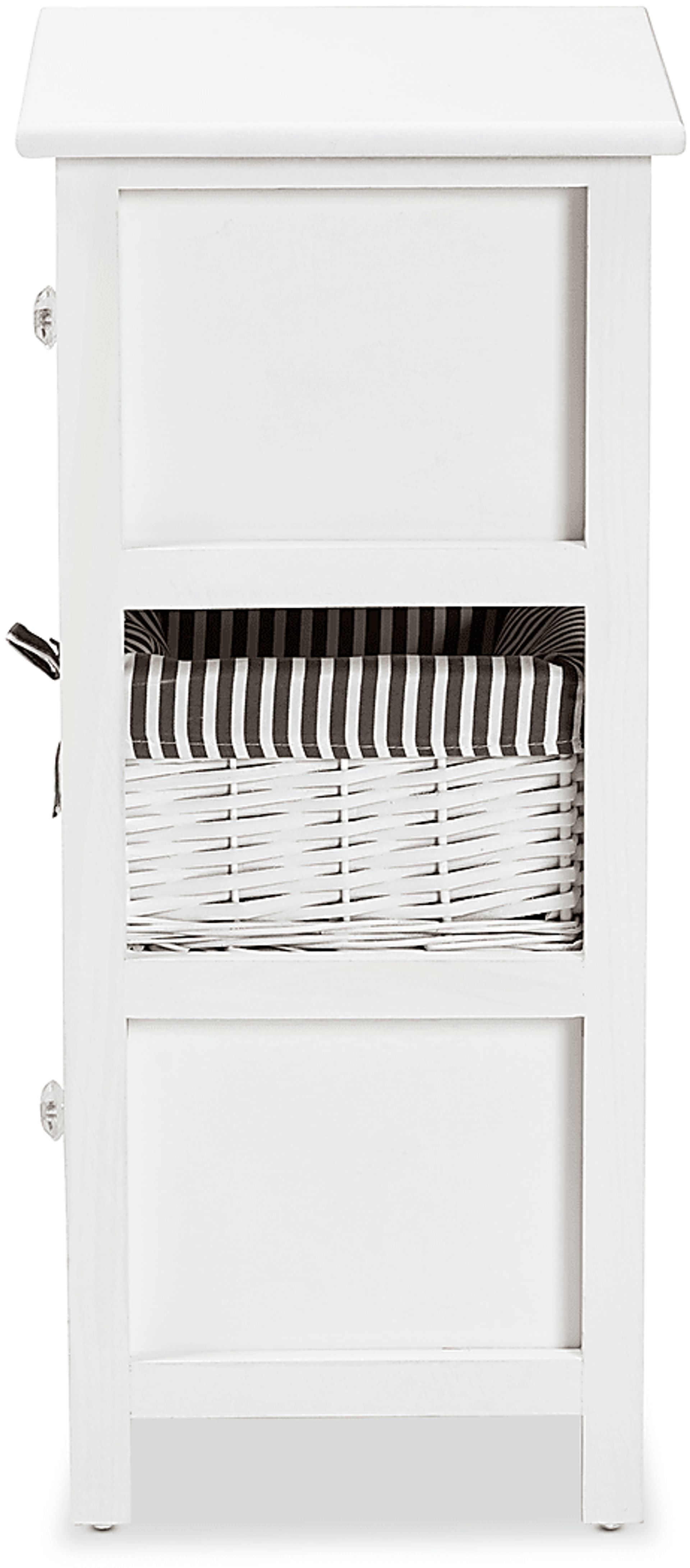 Cirencester White 2 Drawer Storage Unit - Image 7