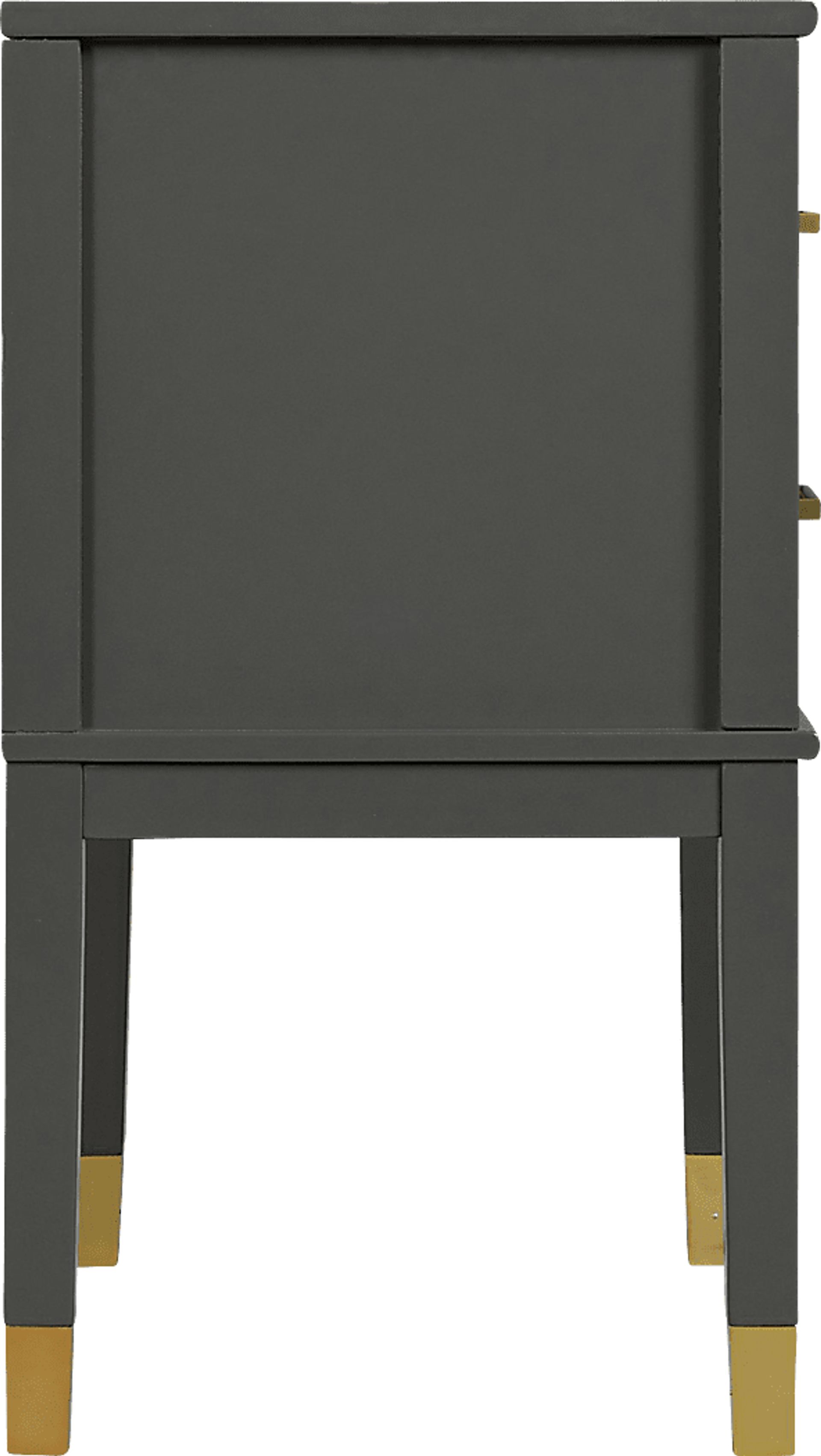Cissy Charcoal Side Table - Image 3