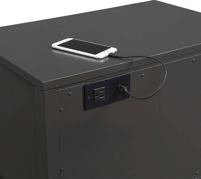 Cissy Charcoal Side Table - Thumbnail - Image 6