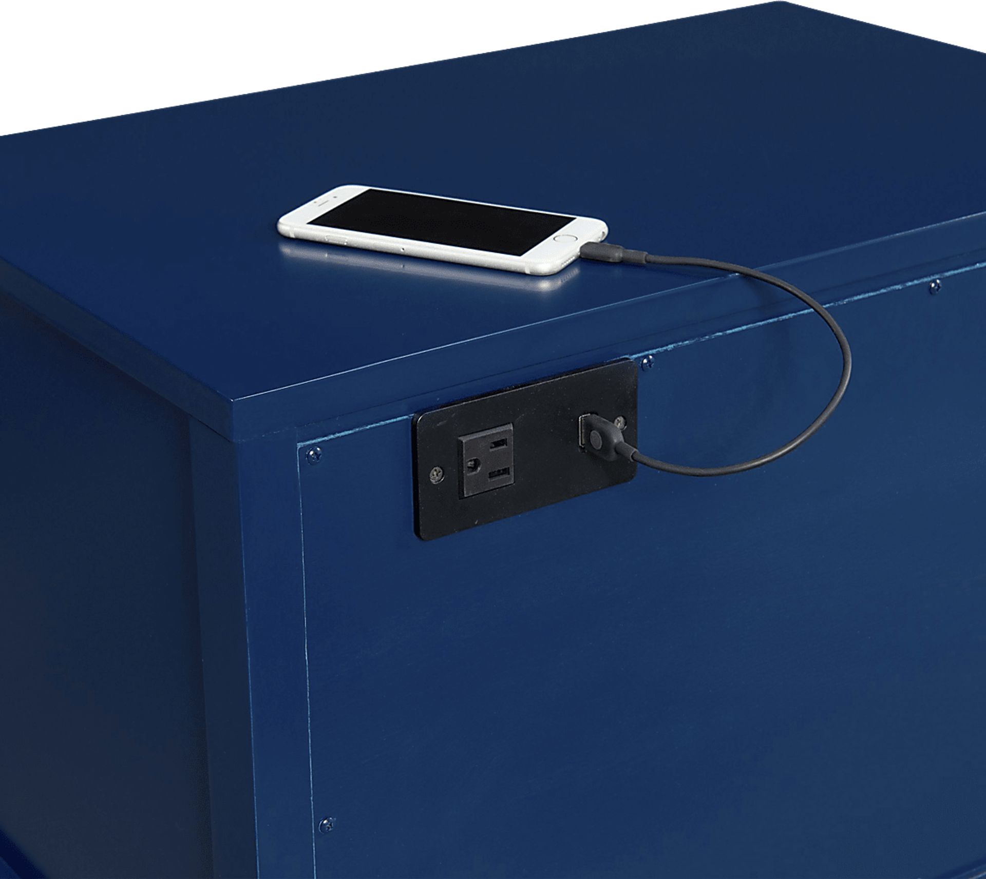 Cissy Navy Side Table - Image 6