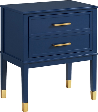 Cissy Navy Side Table