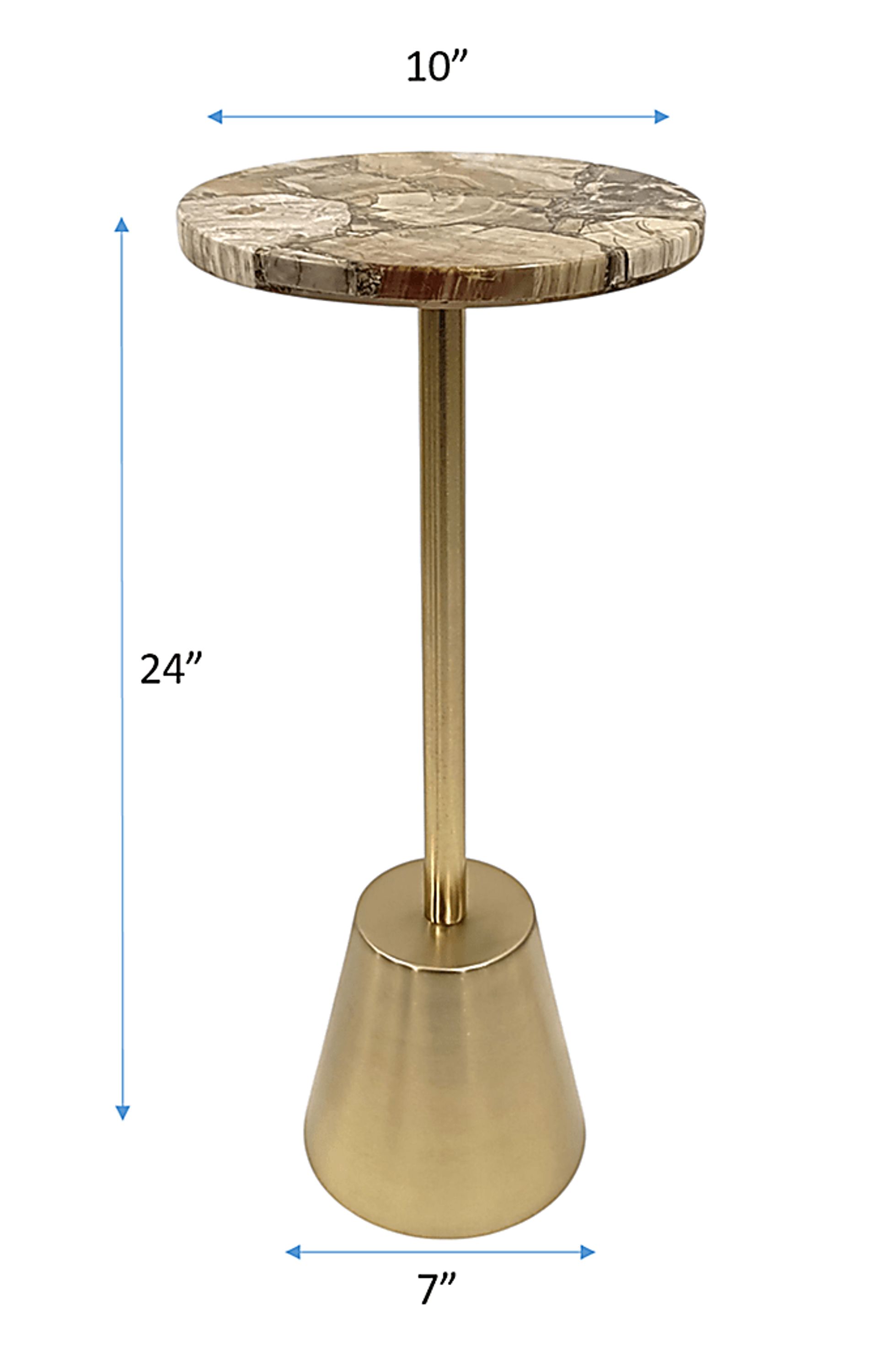 Cistus Gold Accent Table - Image 9