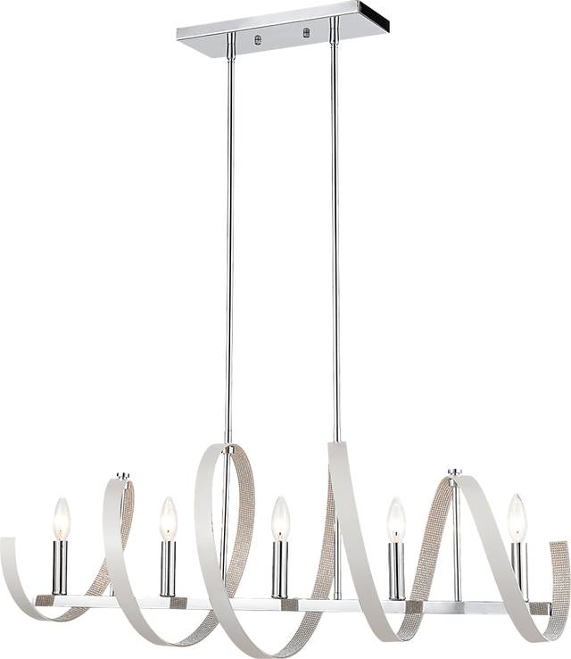 Citadel Island White Chandelier - Thumbnail - Image 1
